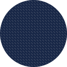 Blue circle with pattern